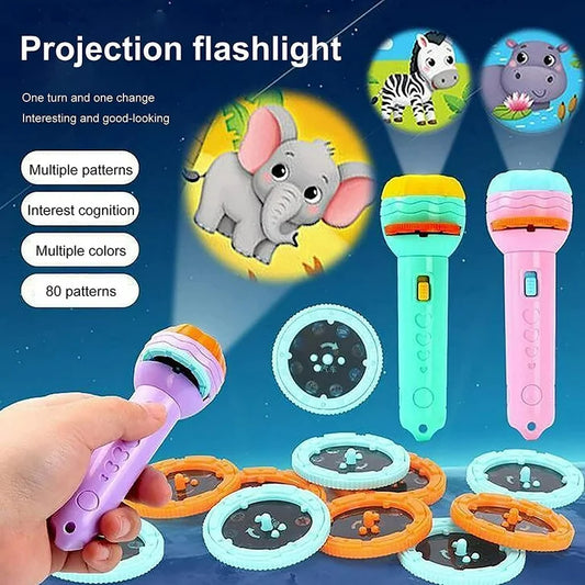 Projector Flashlight for Kids