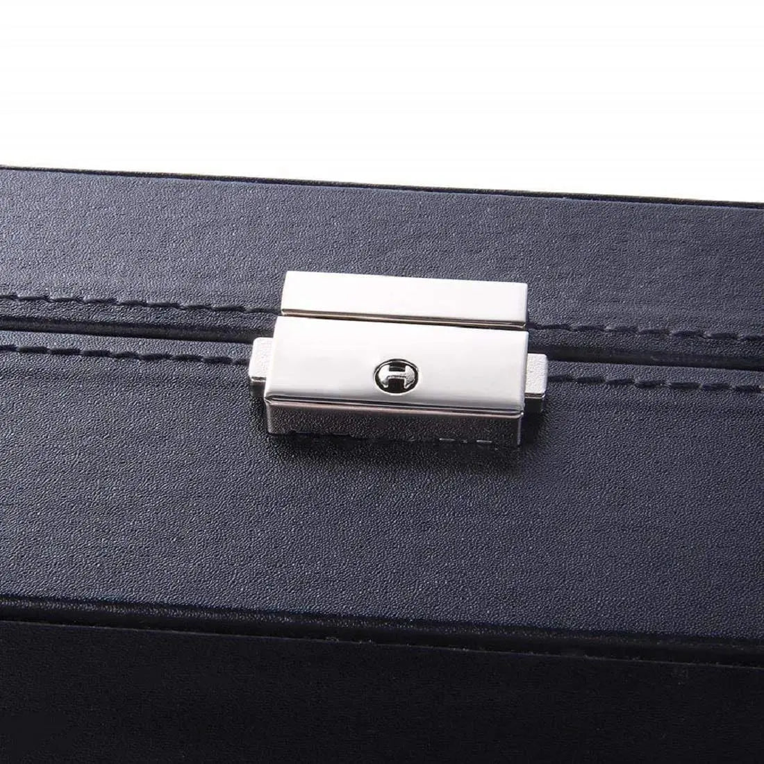 12 Slot Watch and Sunglasses Organizer for Men, Jewelry Display Watch Box Deliverr.pk
