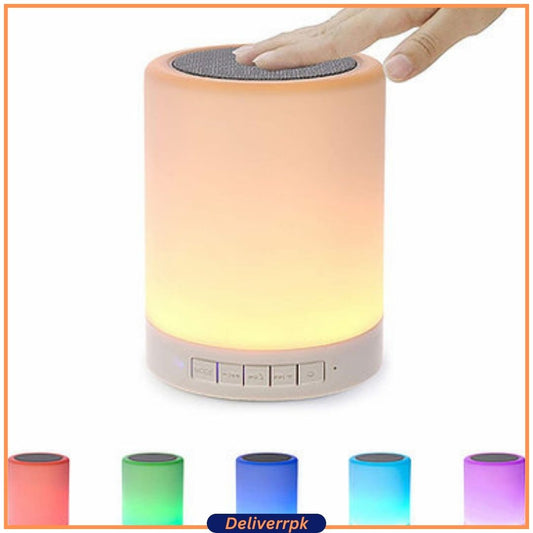 Night Light Portable Bluetooth Speaker