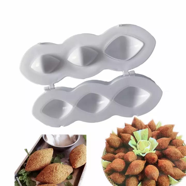 Plastic Durable Diy Plastic Meatball Mould Meatball Press Kitchen Cooking Tools for Making Fried Kibbeh Cake Mold - Deliverrpk