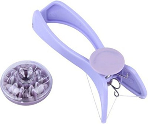SLIQUE Hair Threading Machine for Women, Manual Facial Hair Removal Machine, Hair Removing Machine, Threading Machine for Girls and Women, Portable and Easy to Use Hair Removing Machine Deliverrpk