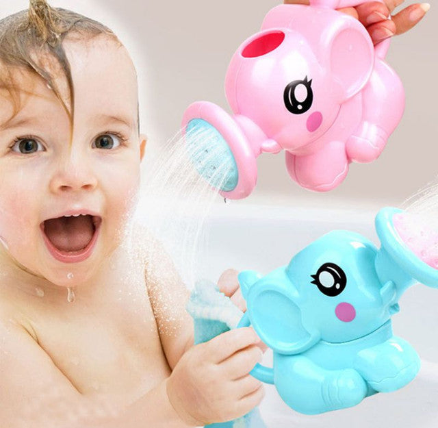 New Baby Cartoon Shower Head Bath Wash Head Cute New Simple Waterfall Rinse Kids Casual Shampoo Rinse Cup Bath Shower - Deliverrpk