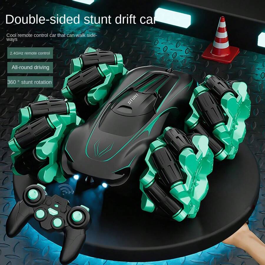 Remote Control Stunt Car | 360° Rotation Drift Car - Toynix