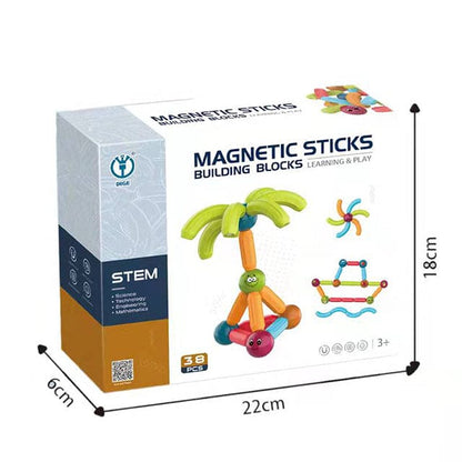 Magnetic Building Sticks - Deliverrpk