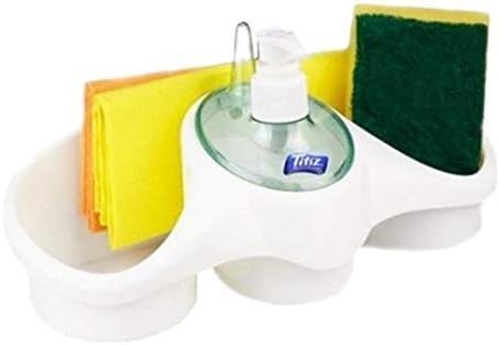 3 In 1 Soap Dispenser And Sponge Holder Deliverrpk