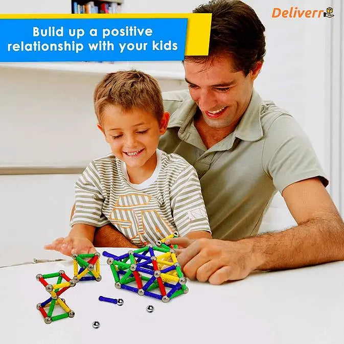3D Magnetic Sticks Set Building Toy - Deliverrpk