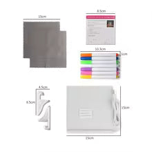 Acrylic LED Board With Colorful Night Light & Neon Pens