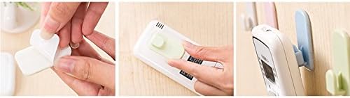 Plastic Hooks Sticky Hook Set TV Air Conditioner Remote Control - Deliverrpk