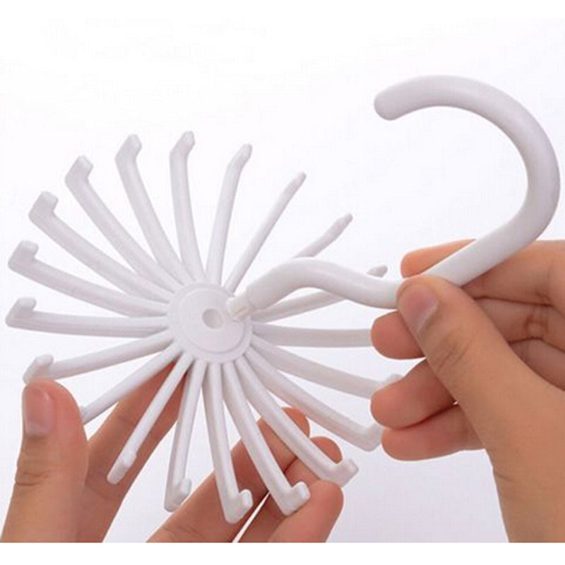 360 Rotational Tie Hanger (Men's Neck Tie Organizer for Wardrobe) Rotating Tie Hanger - 1 Piece - Deliverrpk