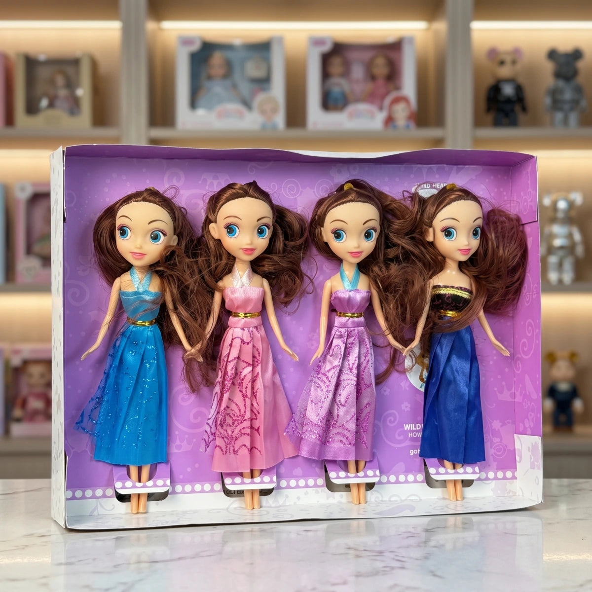 4 in 1 Sofia Princess Dress Up Doll Toy for Kids