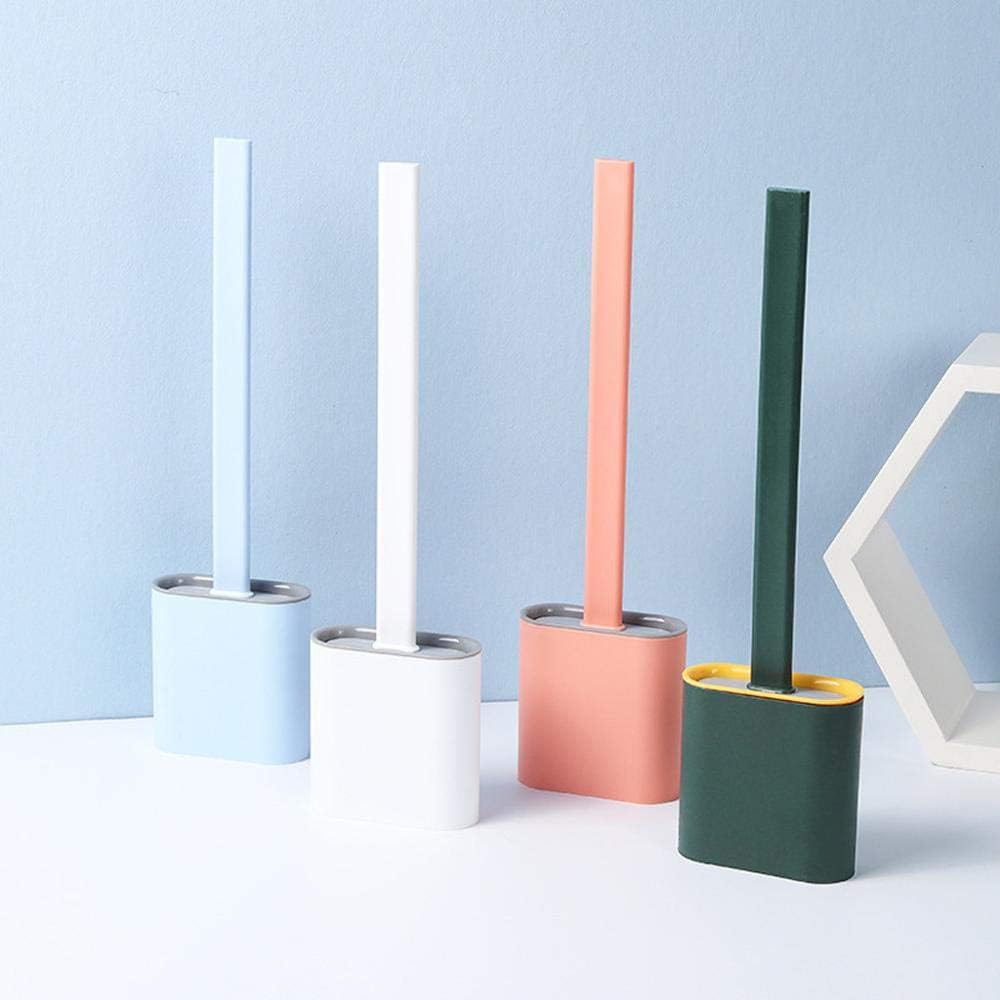 Silicone Flex Toilet Brush with Holder - Deliverrpk
