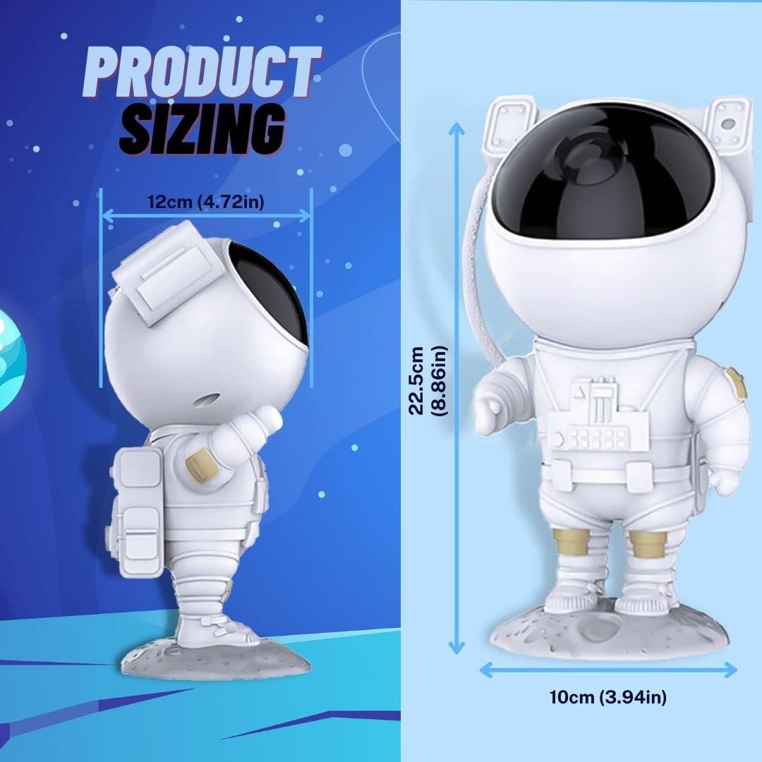 Astronaut Star Projector Galaxy Night Light - Deliverrpk