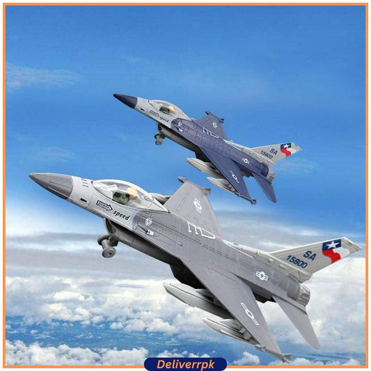 F-16 Airplane Model Fighter Toy - Deliverrpk