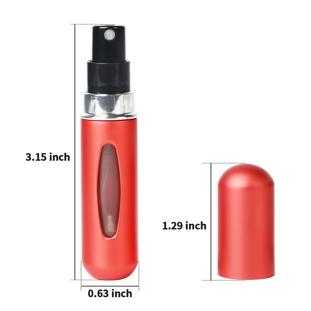 Refillable 5ml Refillable Mini Perfume Spray Bottle Aluminum Spray Atomizer Portable Travel Cosmetic Container Perfume Bottle - Deliverrpk