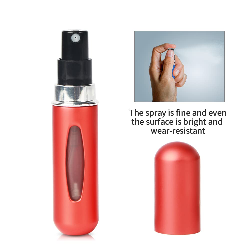 Refillable 5ml Refillable Mini Perfume Spray Bottle Aluminum Spray Atomizer Portable Travel Cosmetic Container Perfume Bottle - Deliverrpk