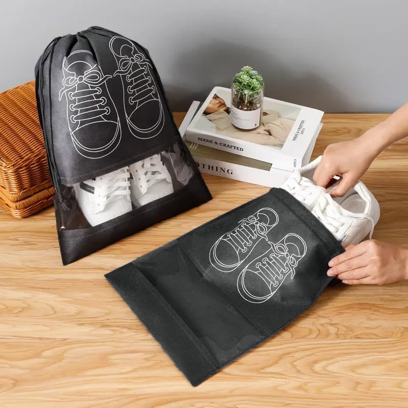 Portable Travel Shoe Bag Waterproof Large Capacity Shoes Bags (Each bag holds 1 pair of shoes) - Deliverrpk
