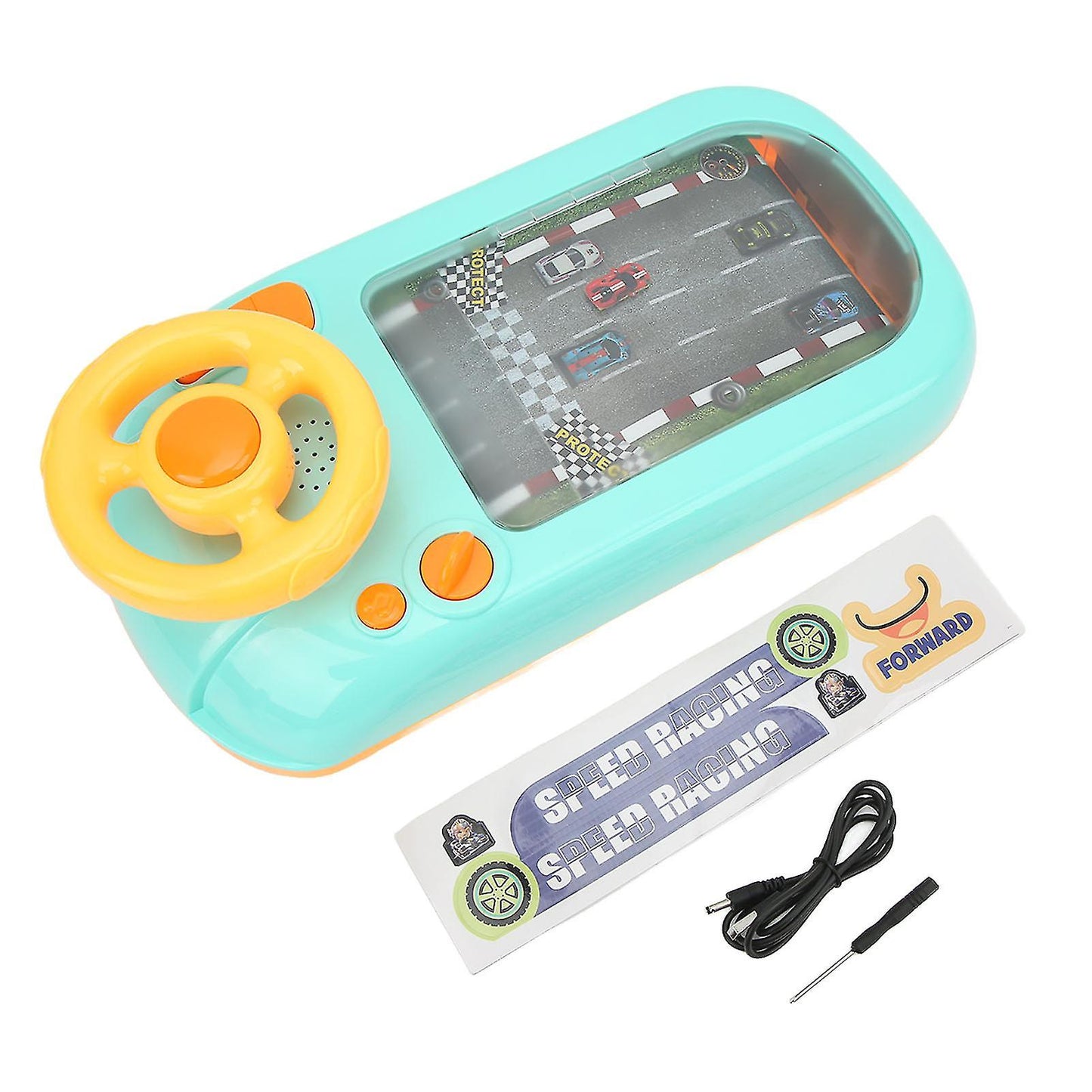 Kids Simulation Steering Wheel Toy - Deliverrpk