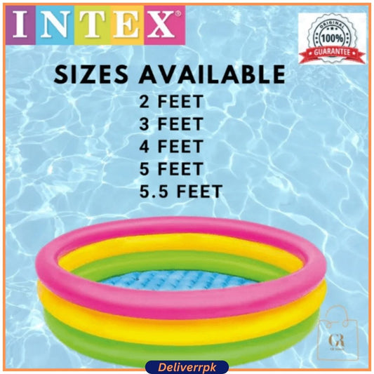 Intex Inflatable Sunset Glow Pool - Deliverrpk