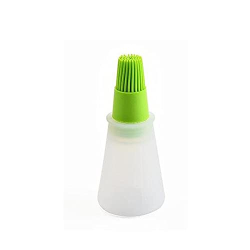 Silicone Cooking Oil Bottle with Basting Brush - Deliverrpk