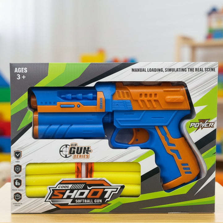 Shooting Soft Bullet Gun Toy For Kids