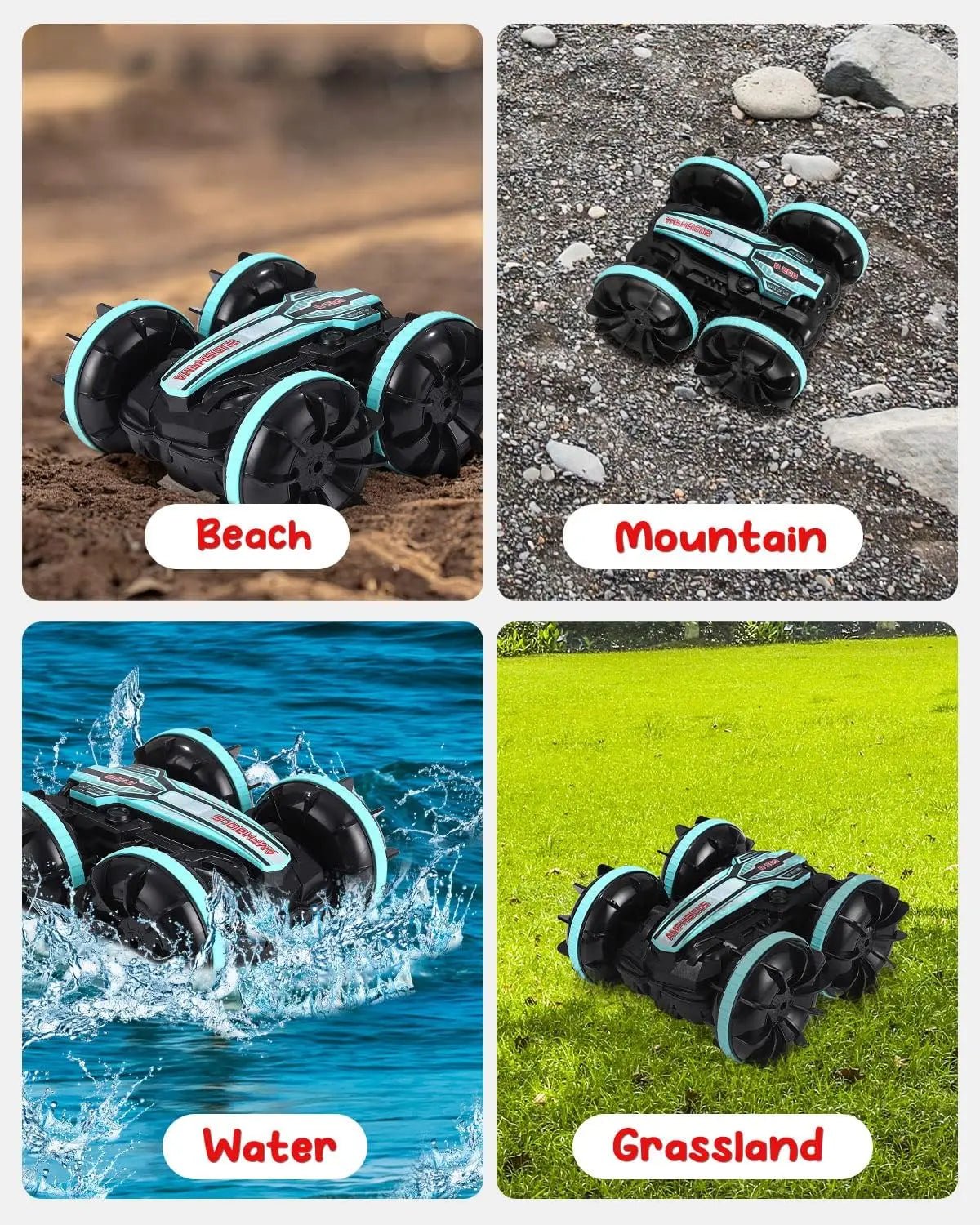 Amphibious RC Car for Kids & Adults - Toynix