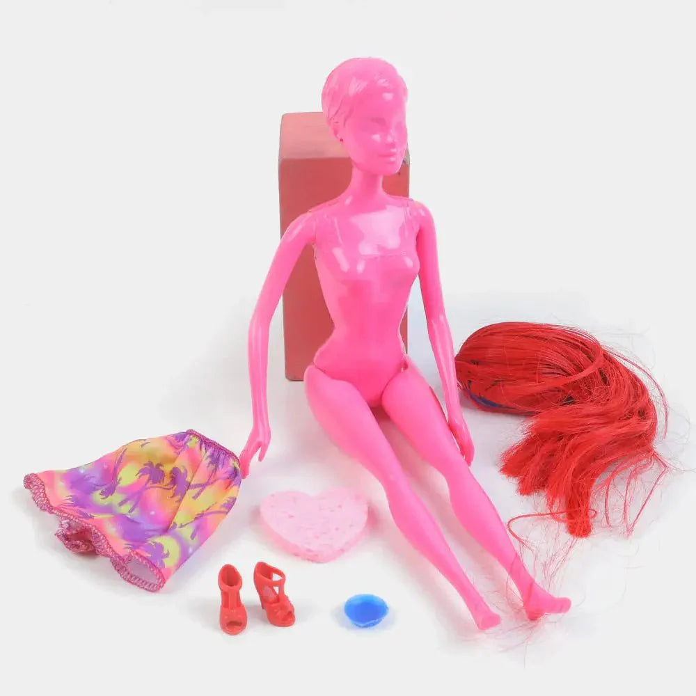 BEAUTY DOLL DISCOLORATION, REVEAL SET FOR GIRLS - Toynix