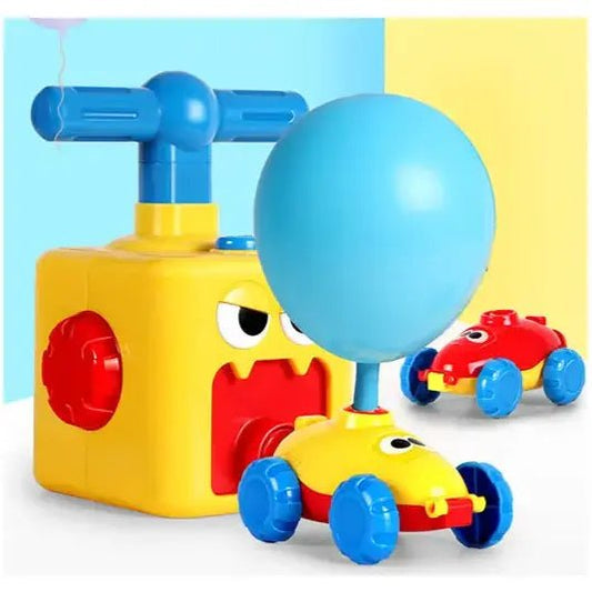 Balloon Powered Pumping Car Toy Set for Toddlers - Toynix