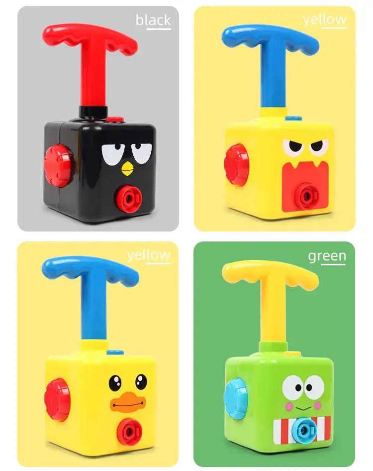 Balloon Powered Pumping Car Toy Set for Toddlers - Toynix