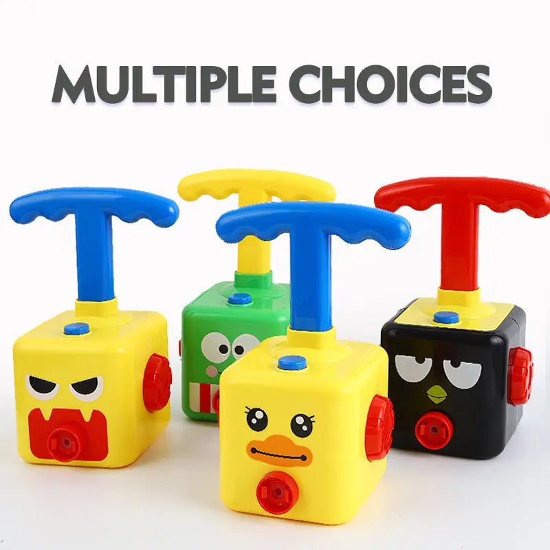 Balloon Powered Pumping Car Toy Set for Toddlers - Toynix