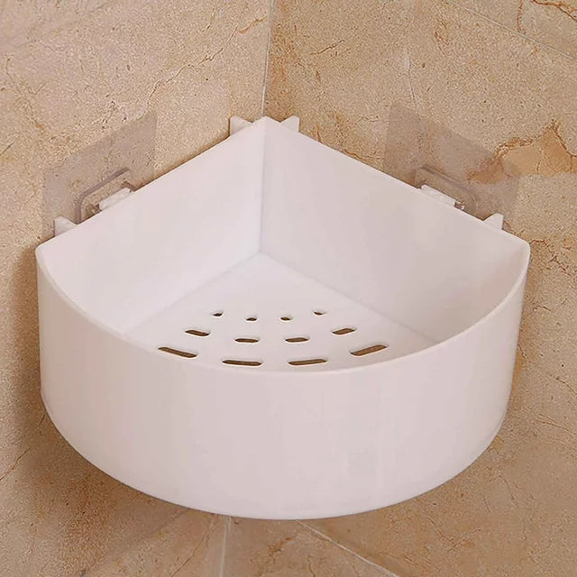 Self Adhesive Triangle Wall Mount Basket - Deliverrpk