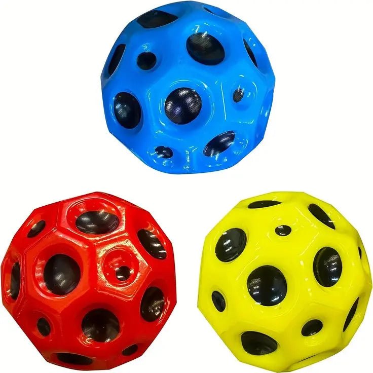 Bouncy Ball Anti - fall Moon Shape (Random Color) - Toynix