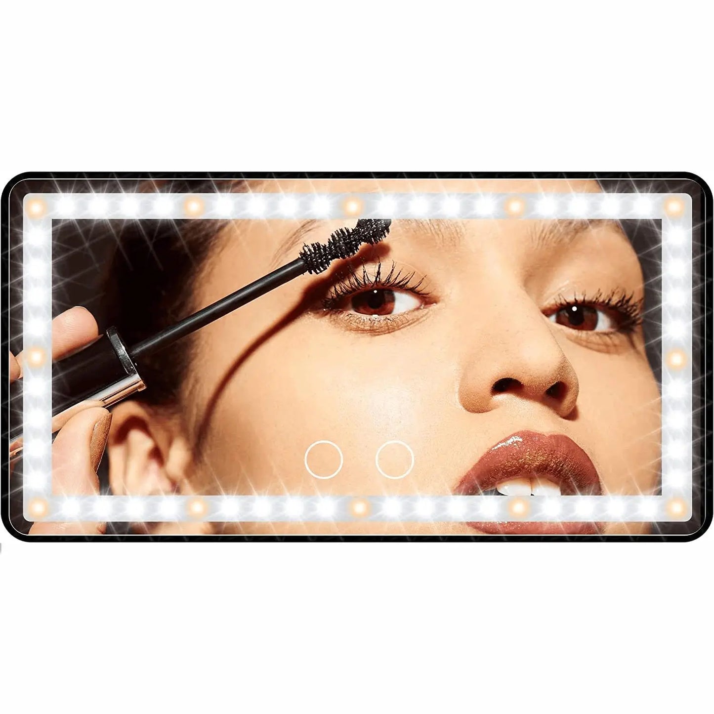 Car Visor Mirror with LED Lights - Deliverrpk