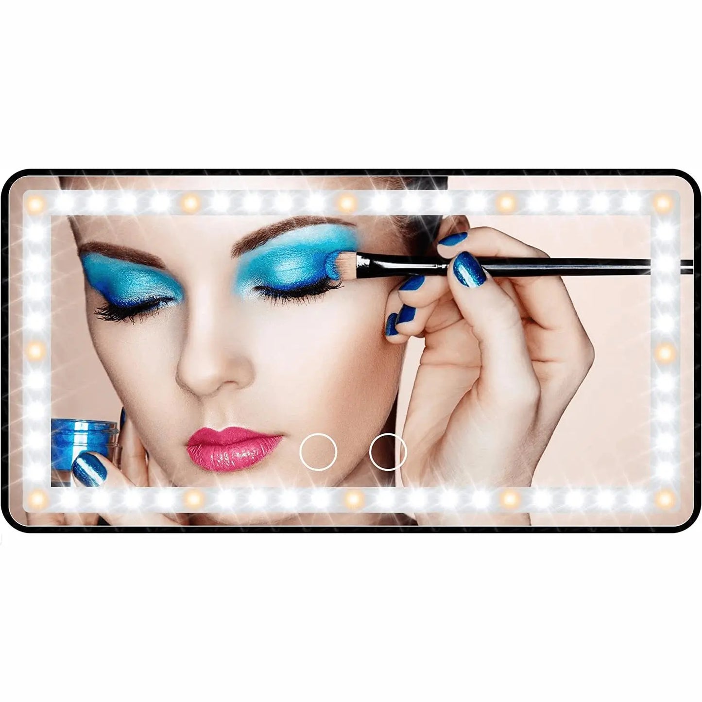 Car Visor Mirror with LED Lights - Deliverrpk