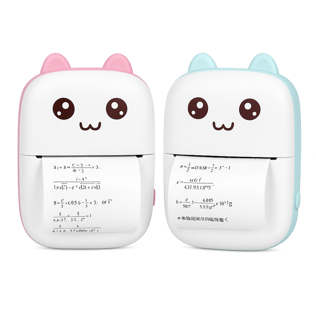 Pocket Inkless Mini Printer - Thermal Portable Bluetooth Wireless Mini Printer - Toynix