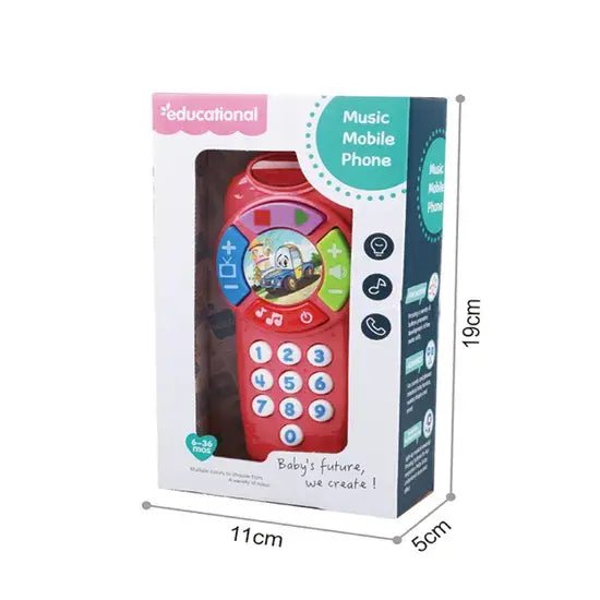 Children Smart Remote and Cell Phone with Music - Toynix