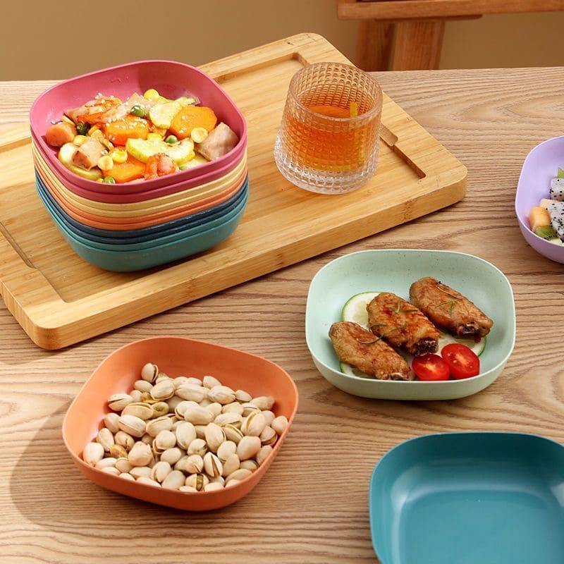 10pcs Plates Set With Holder - Deliverrpk