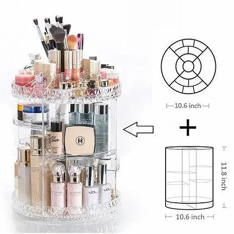 Diamond Makeup Organizer - Deliverrpk