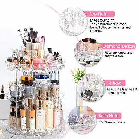 Diamond Makeup Organizer - Deliverrpk