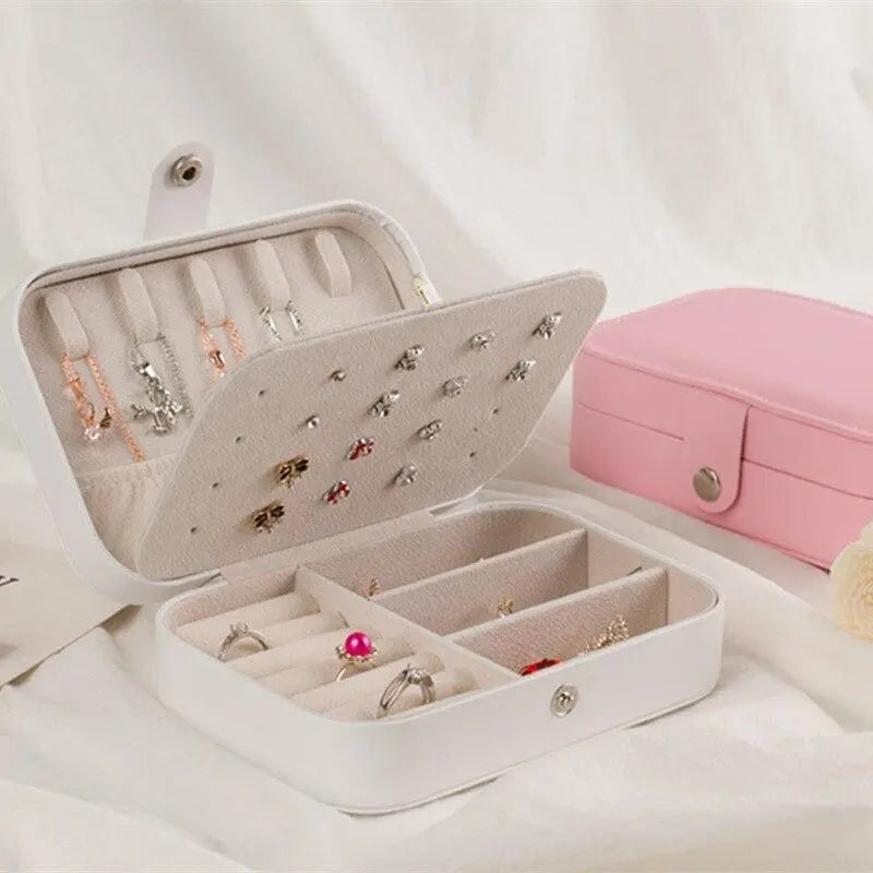 Doubled Layer Travel Jewelry Organizer - Deliverrpk