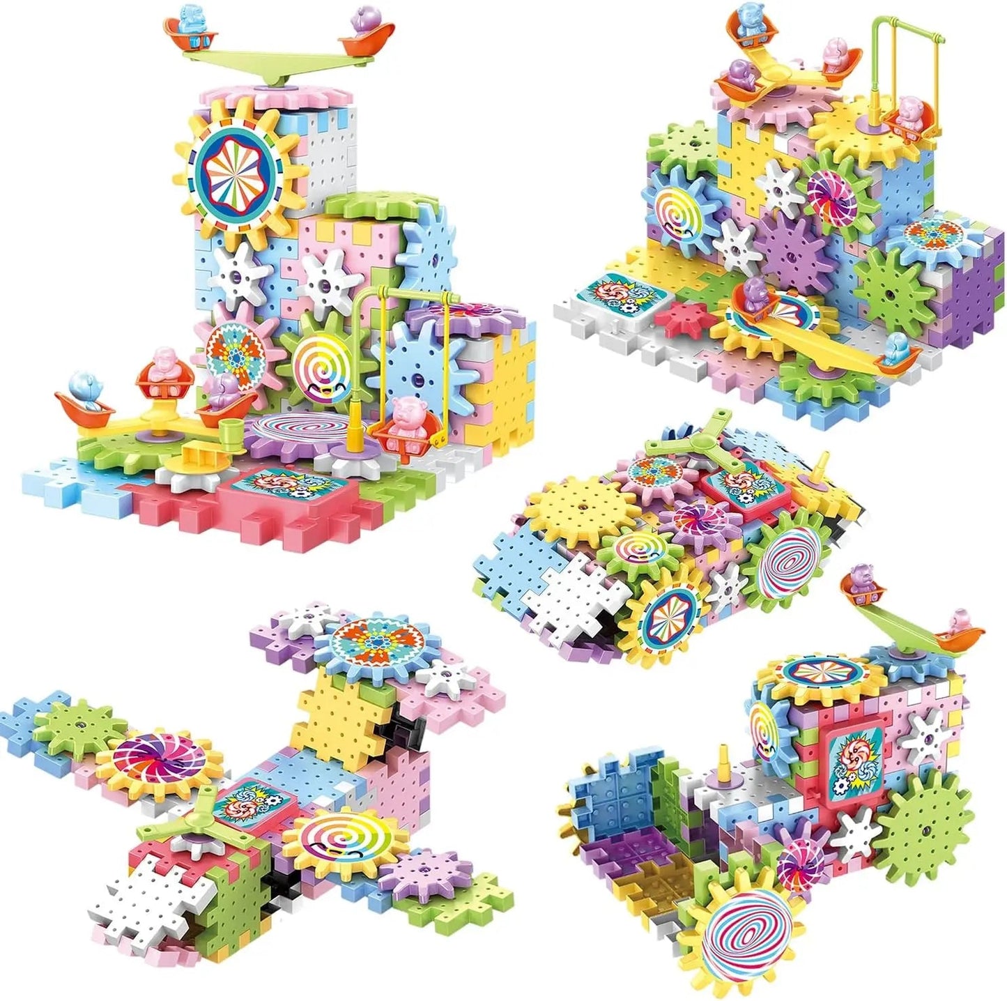 Electric Building Block Gear Toy - Toynix