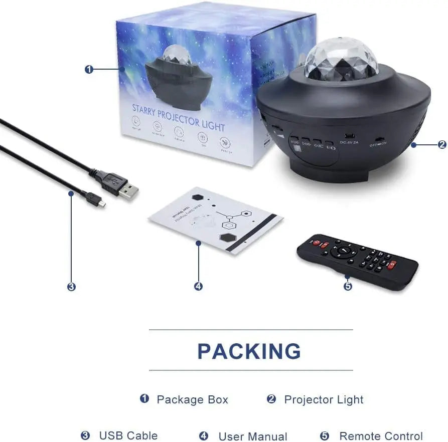 Galaxy Projector Lamp Deliverr.pk