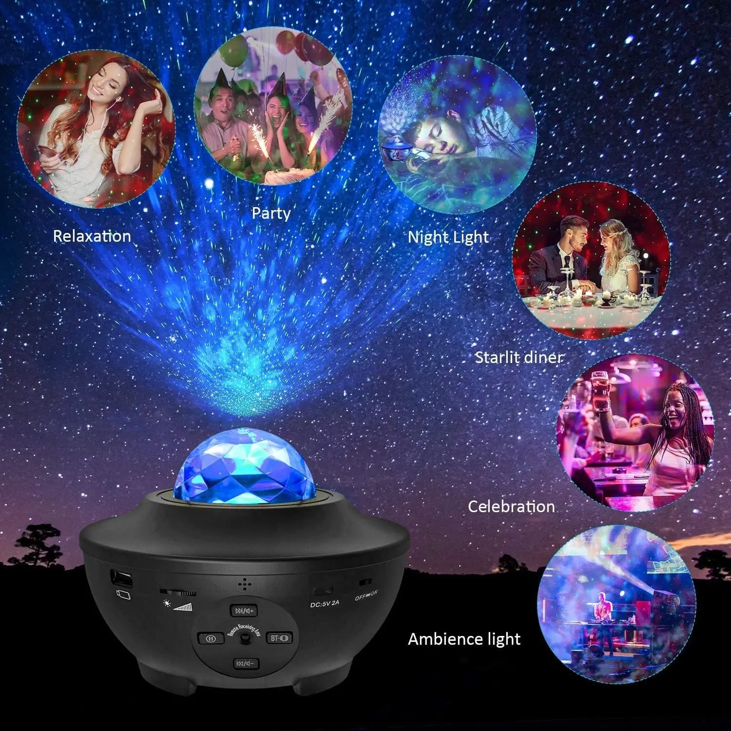 Galaxy Projector Lamp Deliverr.pk