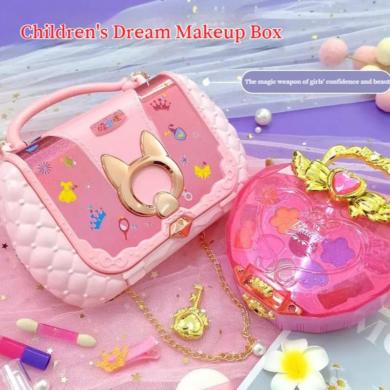 Girls Beauty Makeup Bag Playset (M - 710) - Toynix
