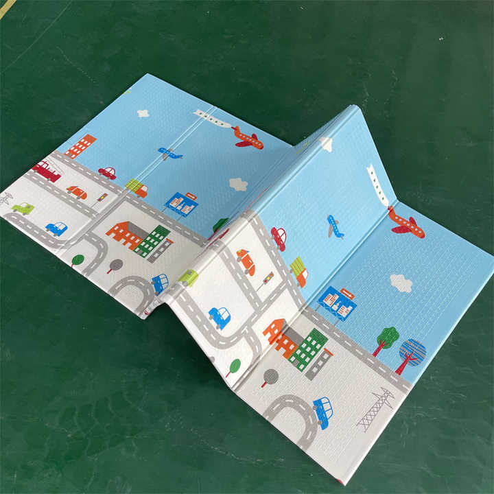 Large Baby Crawling Foam Mat Reversible - Toynix