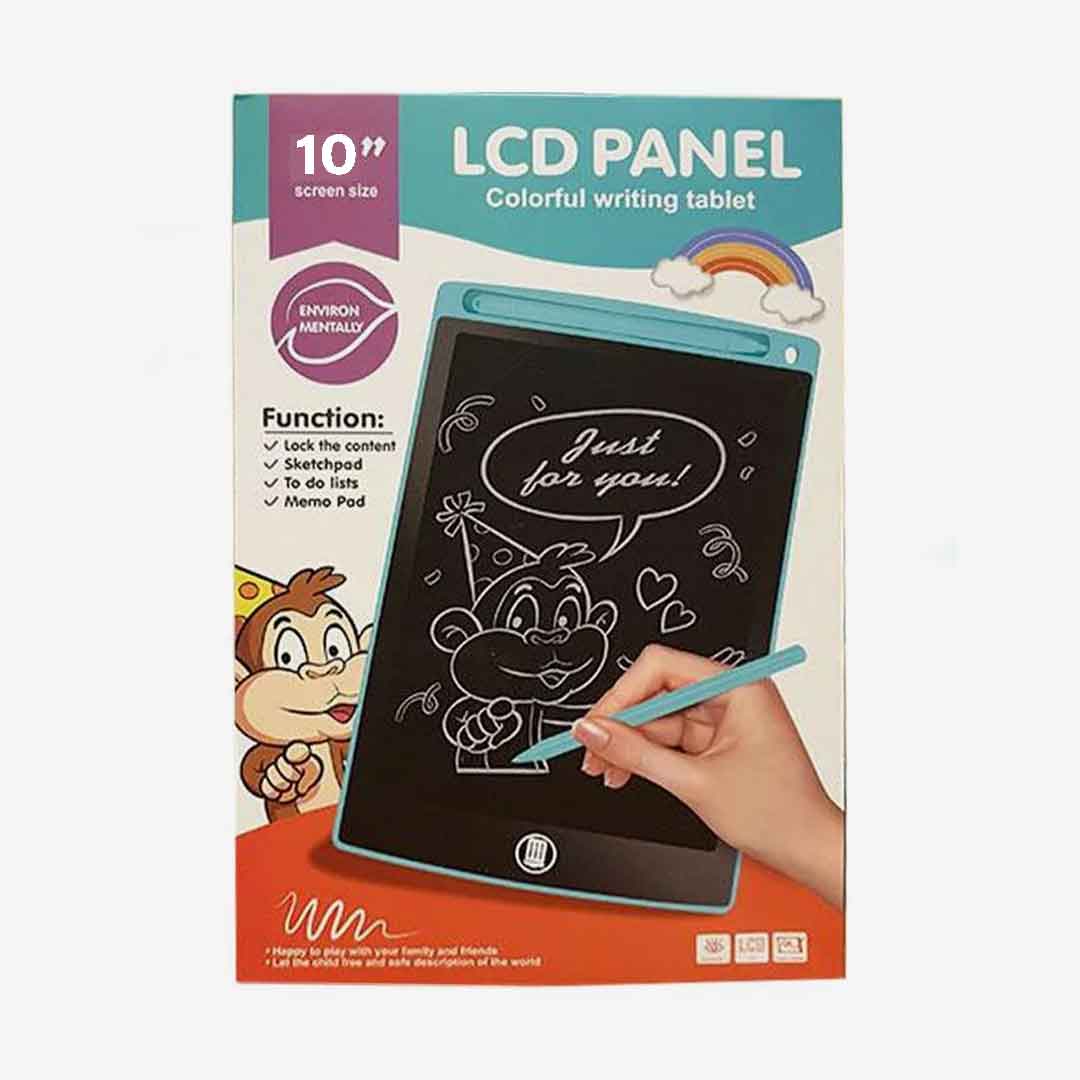 LCD Writing Tablet Multicolor (Random Body Colors)
