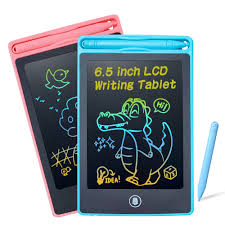 LCD Writing Tablet Multicolor (Random Body Colors)