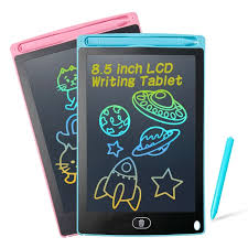 LCD Writing Tablet Multicolor (Random Body Colors)