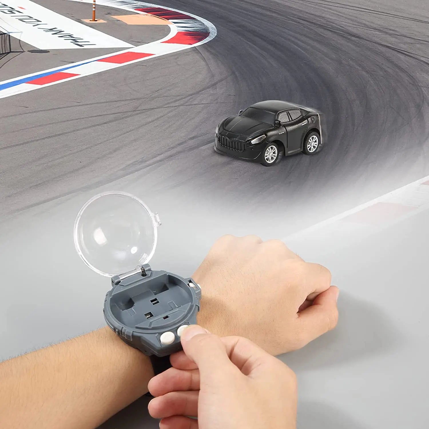 Mini Remote Control Car Watch Toy - Deliverrpk