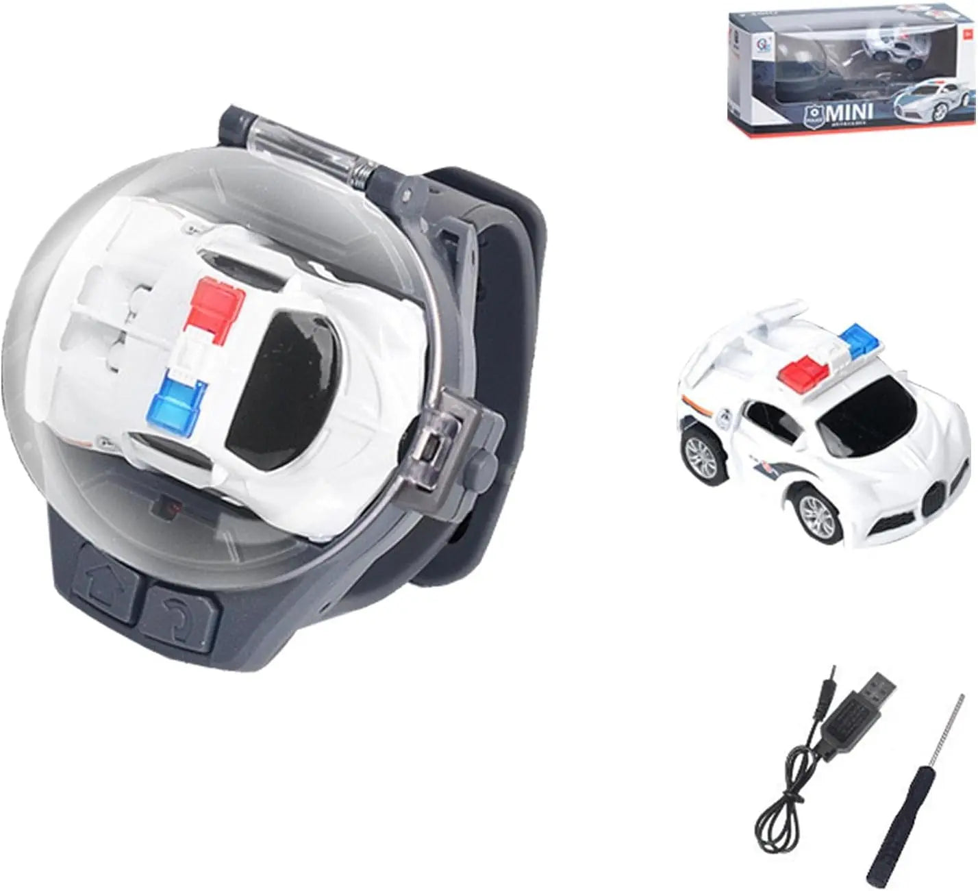 Mini Remote Control Car Watch Toy - Deliverrpk