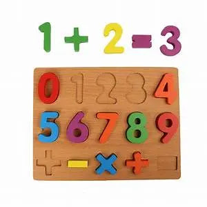 Number Figure Puzzle Building Blocks Toy - Deliverrpk
